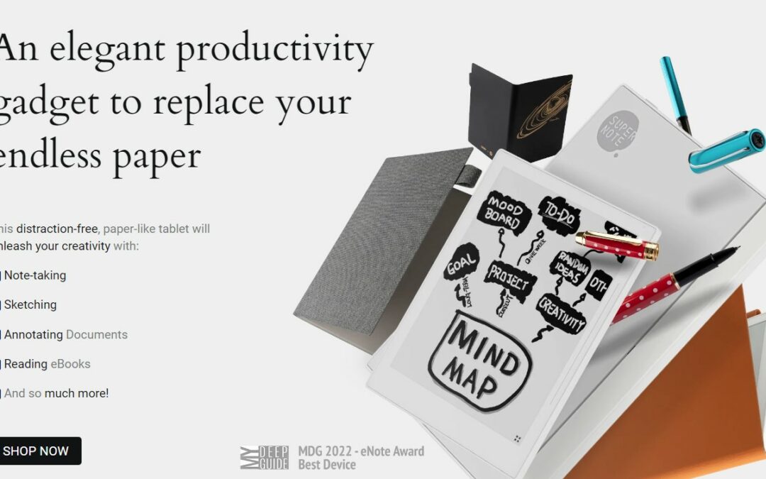 Supernote – E-Paper Tablet